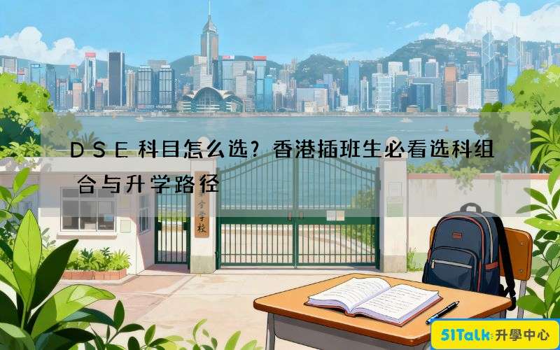 DSE科目怎么选？香港插班生必看选科组合与升学路径