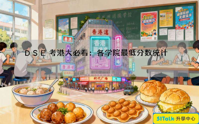 DSE考港大必看：各学院最低分数统计