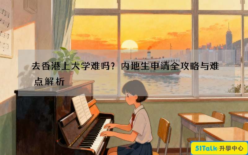 去香港上大学难吗？内地生申请全攻略与难点解析