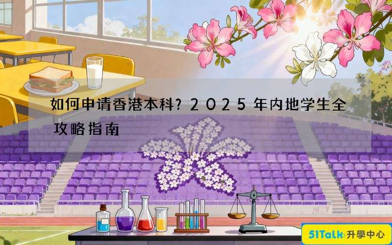 如何申请香港本科？2025年内地学生全攻略指南