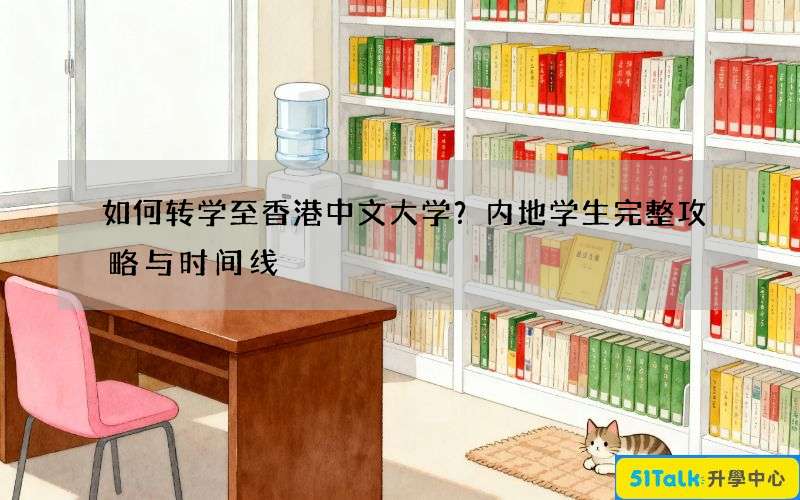 如何转学至香港中文大学？内地学生完整攻略与时间线