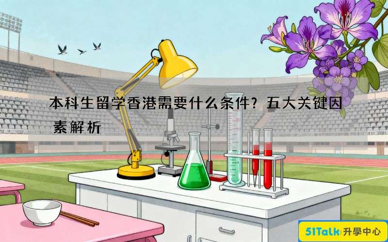 本科生留学香港需要什么条件？五大关键因素解析