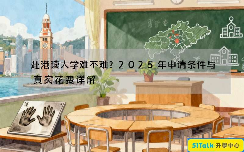 赴港读大学难不难？2025年申请条件与真实花费详解