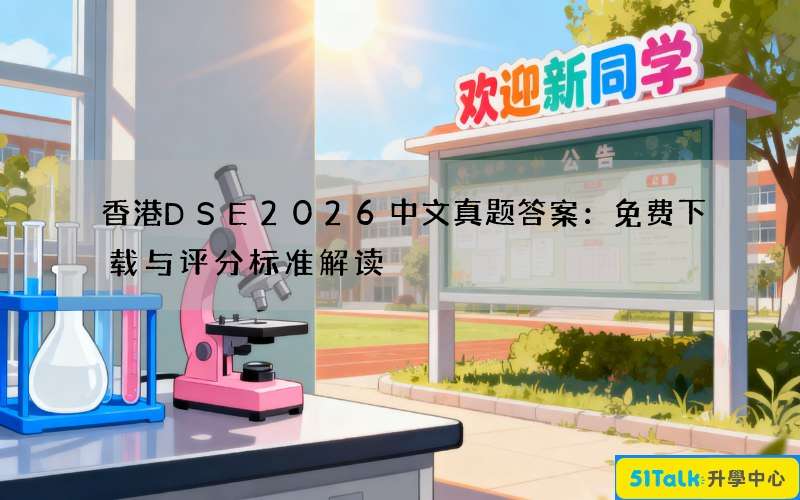 香港DSE2026中文真题答案：免费下载与评分标准解读
