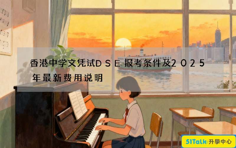 香港中学文凭试DSE报考条件及2025年最新费用说明