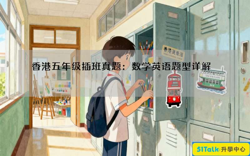香港五年级插班真题：数学英语题型详解