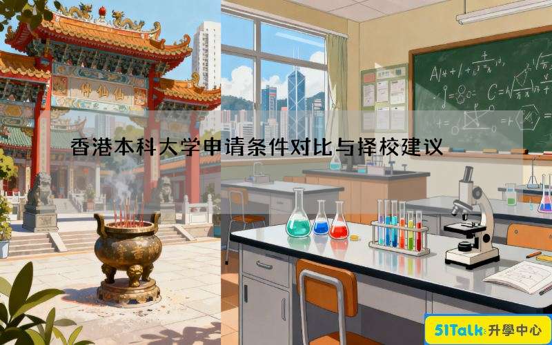 香港本科大学申请条件对比与择校建议